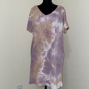 Tie dye dress